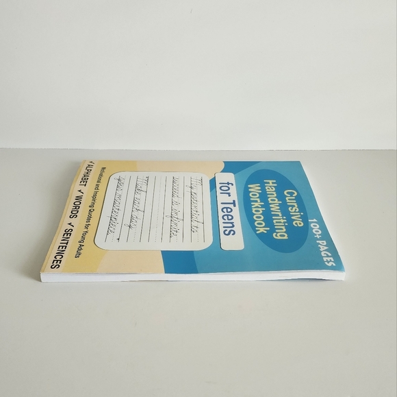 Cursive Handwriting Workbook for Teens - Picture 7 of 10